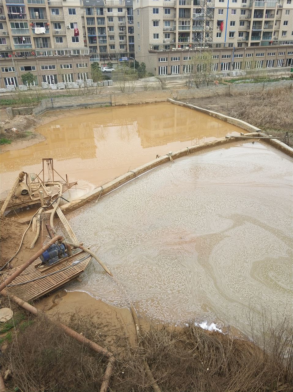 历城沉淀池淤泥清理-厂区废水池淤泥清淤