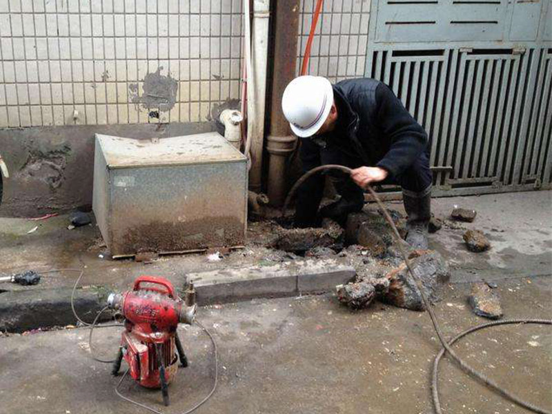 历城疏通下水道-洗菜池疏通